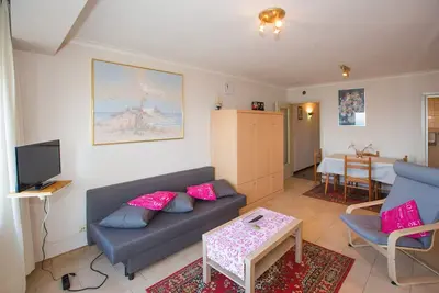 Image de Studio en Belgique avec vue sur mer