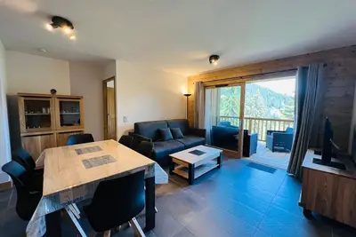 Image de Appartement Hauteluce 6 pers, 3 pièces, Terrasse, Parking couvert, Proche Pistes