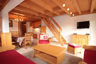 Image de Chalet 5 pièces, 10 pers, 97m², Les Saisies - Hauteluce, proche pistes et commerces