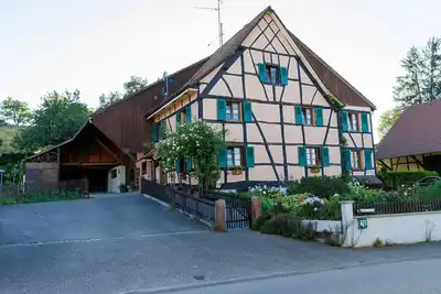 Image de Gîte alsacien rénové avec jardin près de la Suisse et de l'Allemagne, idéal pour familles et amis