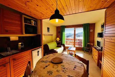 Image de Studio cabine aux Saisies, 4 pers, animaux admis