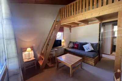 Image de Apt Méribel, balcon, aux pieds des pistes, proche commerces
