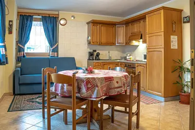 Comfortable accommodation suitable for families with children.