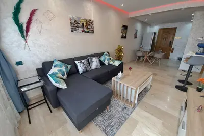 Image de Wonderful apartment full equipped in centre ville gueliz. netflix fibre optic