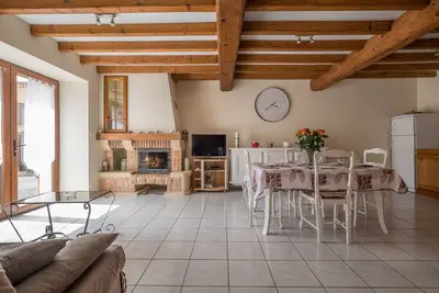 Image de Maison de vacances 'Chez Léontine' avec vue sur la montagne et Wi-Fi