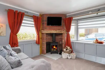 Image de Old Bell Farm, character holiday cottage, with open fire in Pilling