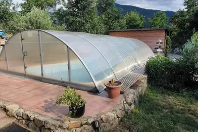Image de Homerez - Chalet enchanteur à Ax-les-Thermes, piscine