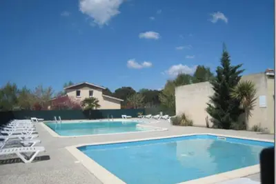 Image de Homerez - Maison confortable à Hourtin 45 m² avec piscine partagée sur place!