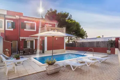 Homerez - Villa à Llucmajor avec vue sur mer
