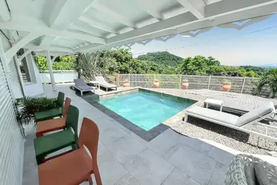 Image de Homerez - Villa spacieuse à Le François + piscine privée