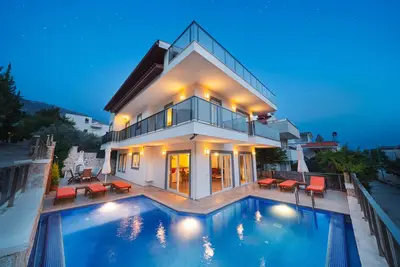 Image de Homerez - Villa à Kalkan, vue sur mer.