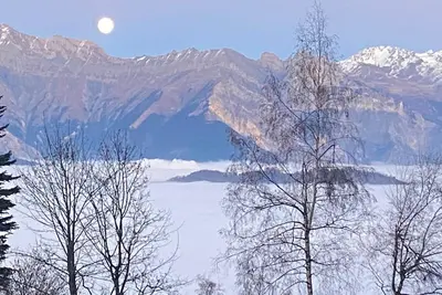 Image de Homerez - Studio à Villarembert, vue montagne