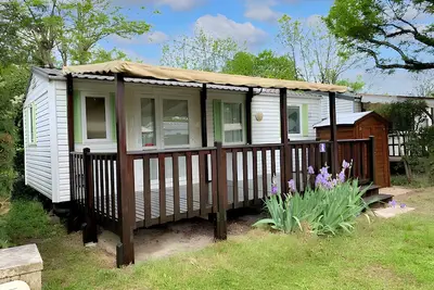 Image de Homerez - Bungalow Charmant à Sampzon 32 m² avec Vue Montagne
