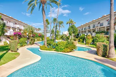 Image de Appartement de vacances \"Bahía Azul\" près de la plage avec piscine partagée et Wi-Fi