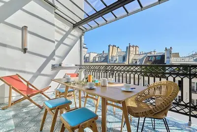 Image de Superbe Appartement avec Terrasse situé au Centre de Paris