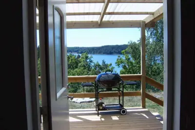 Fishing vacation with a view of the sea