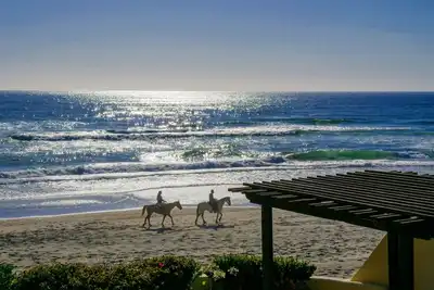 Entire 1st floor Beachfront Condo 3bd 2 Ba in La Playa La Mision