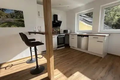 Image de Moderne Ferienwohnung zum WohlfĂĽhlen am Eingang der Kroppacher Schweiz