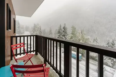 Image de Appartement 'Le Petit Bonheur' avec vue sur montagne et balcon