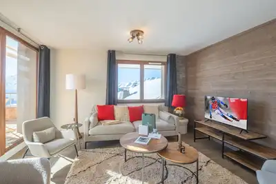 Image de Bel appartement à 400m des pistes, idéal pour familles, avec parking et services inclus