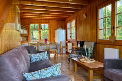 Image de Chalet familial proche des pistes avec WiFi et parking