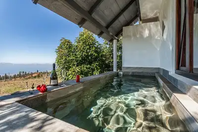 Image de Maison de vacances 'Land Of Dreams' avec vue sur la mer, piscine partagée et Wi-Fi