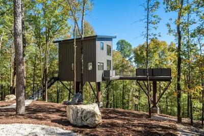 Image de The Kite Treehouse, Hot Tub, Mountaintop