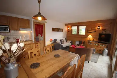 Image de À 250m des pistes de ski, 1er étage, casier à ski, 43m², Les Saisies