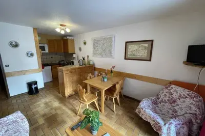 Image de 300m du centre station, Rez-de-chaussée, terrasse, télévision, 34m², Serre Chevalier