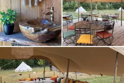 Image de Camping La BĂŞle & Toile Tente L'Insouciante