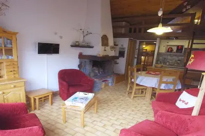Image de Charmant appartement avec mezzanine, 6 pers, balcon, parking, draps et ménage inclus