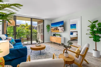 Image de Kamaole Sands #9-205 Central A/C, Luxe Upgrades Short Walk to Beach & Pool!