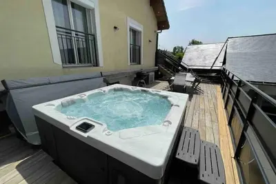 Image de Promo 25% de 7 a 28 nuits Maison 2 à 12pers max plus deux bébés, sauna spa 5 place
