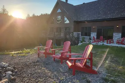 Retraite de Ski, Piscine Intérieure, Vue, Plage