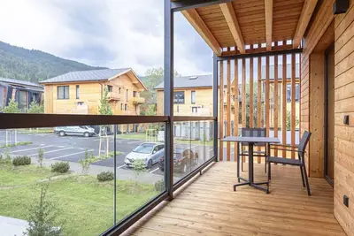Image de Joli appartement pour 8 personnes avec Wifi, Tv, terrasse, vue panoramique et parking