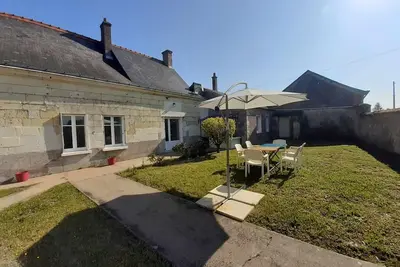Image de Gîte avec grand jardin, vélos, animaux acceptés, ménage inclus et Wi-Fi à Restigné