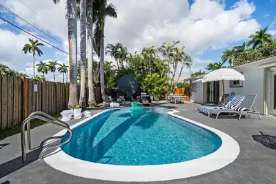 Image de Family Fun Villa | Heated Pool | Arcade & Ping Pong | Bbq | Near Hollywood Beach