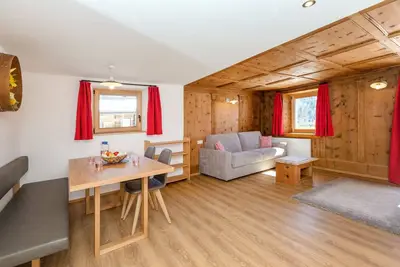 Image de Appartement 'Ausserharmerhof Anno 1556' avec vue sur les montagnes, jardin partagé et Wi-Fi
