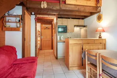 Image de 3ème étage, balcon, télévision, casier à ski, 20m², Morzine