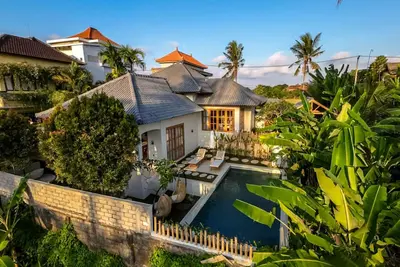 Image de Semiramida Villa by EVDEkimi – Elegant 2bd w/pool, open-air bath, patio - Long stay extras