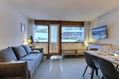 Image de Appartement 3 pièces au pied des pistes avec terrasse et WiFi à Plagne Centre