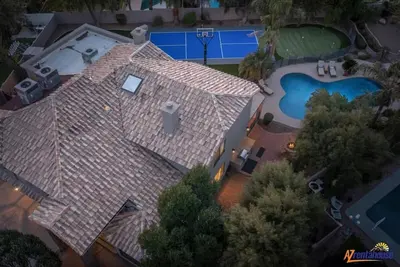 Palm Tree Paradise+Sportcourt+Putting Green+Tetherball+Game Room+Heated Pool & Spa