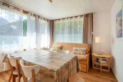 Image de À 300m des pistes de ski, balcon, parking, télévision, casier à ski, 34m², Morzine