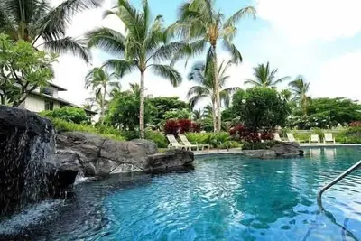 Image de Tropical Ground Floor Unit at Mauna Lani Palm Villas w/ Beach Club Access