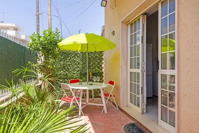 Image de Climatisation monolocale à proximité de la mer avec Wi-Fi, jardin et vélo