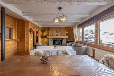 Image de Appartement de vacances \"Le Châtelet St Gervais Les Bains\" avec vue sur montagne, balcon et Wi-Fi