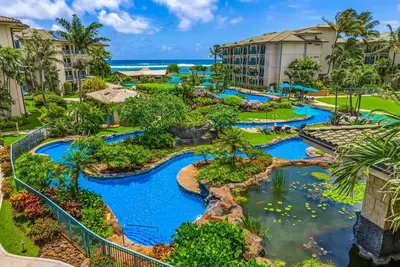 Image de Waipouli G203! Stunning Ocean Front Condo, Steps to Beach w/ Resort Pool & Amentities
