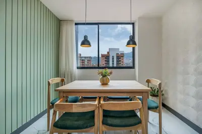 Image de New Luxe apt in Laureles with Ac and city view
