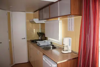 Image de Mobil Home Confort Climatisé - 2 ch - 24m² \/ Palmier et Olivier 4 personnes