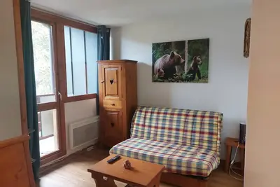 Image de Studio confortable pour 4 à Vallandry, centre station et près des pistes